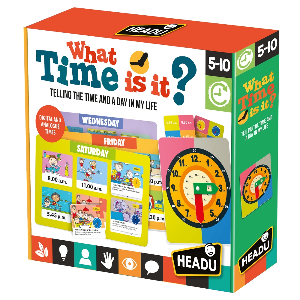 Educational game, Headu, Let′s learn the clock and the days of the week