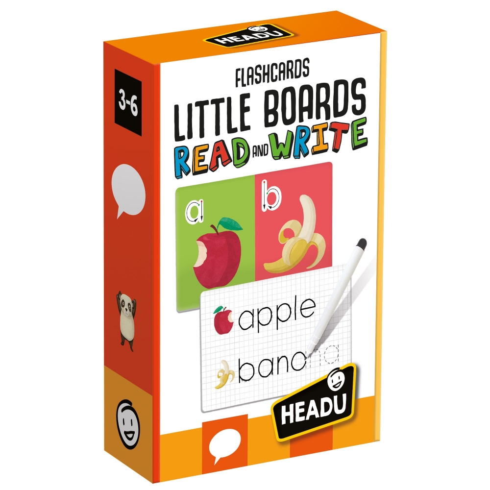 Educational Flash Cards, Headu Montessori, Reading and Writing