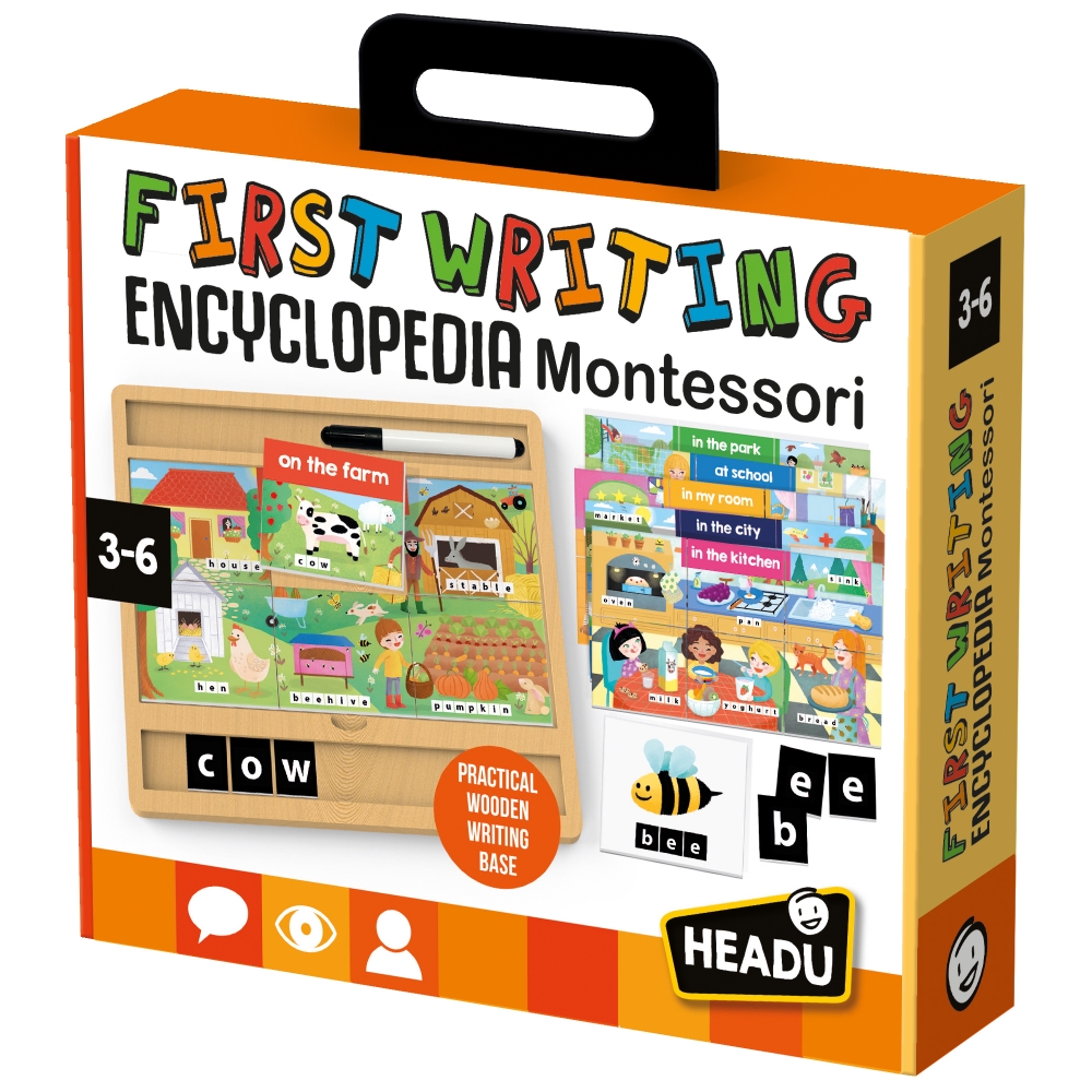 Educational game, Headu, My first writing encyclopedia, 62 parts