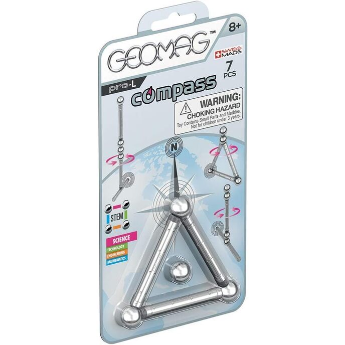 Magnetic constructor, Geomag, Pro-L Compаss G016, 7 parts