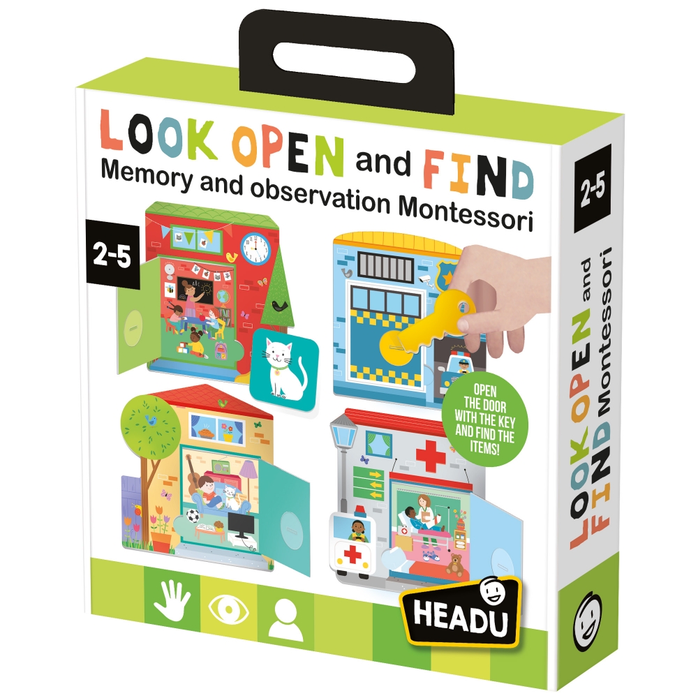 Educational game, Headu, Look, open and discover
