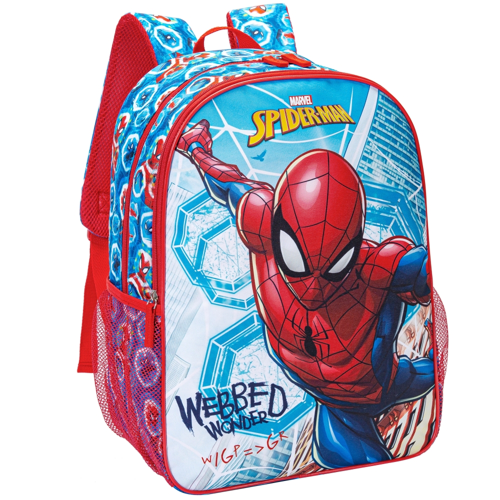 School backpack, Kstationery, Spiderman, 40.5 x 30 x 17 cm
