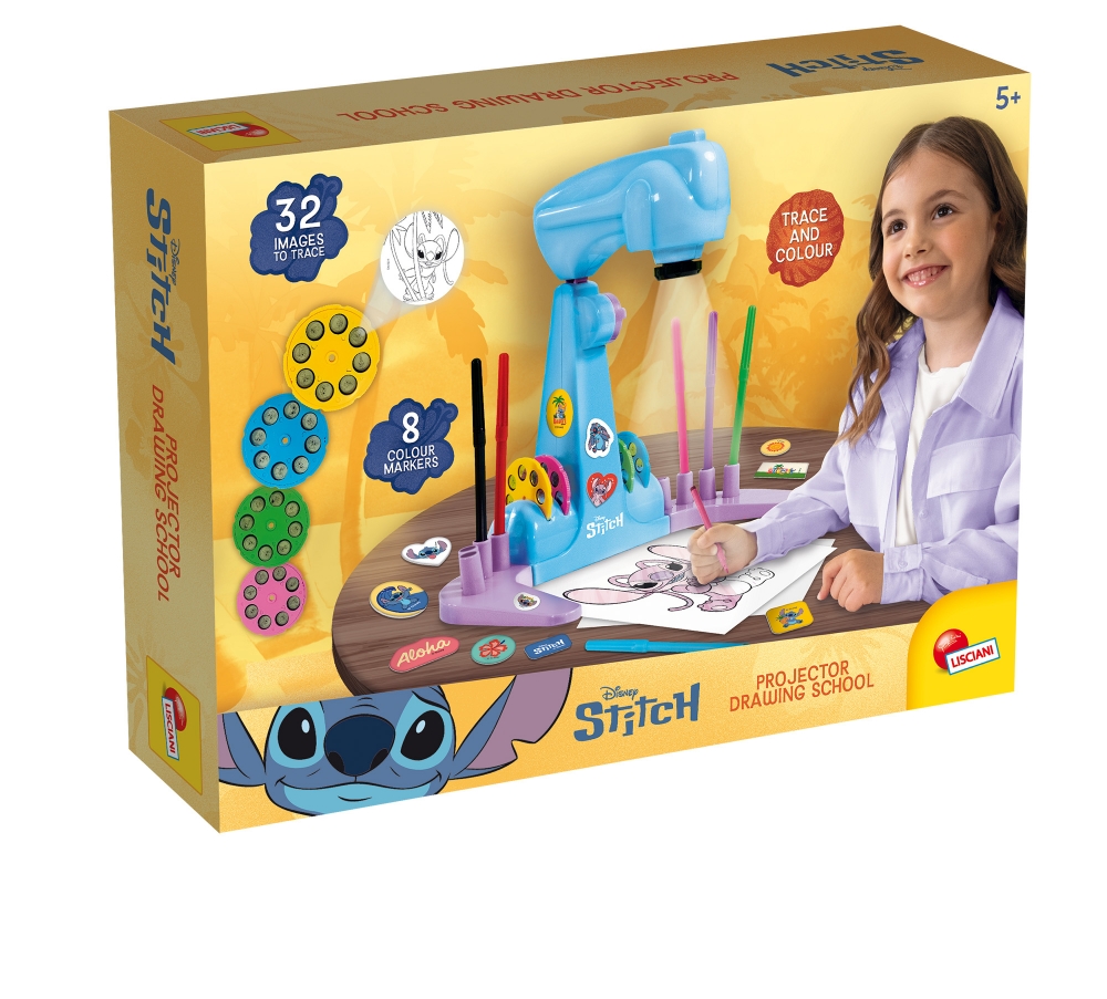 Creative kit, Lisciani, Stitch, Drawing projector