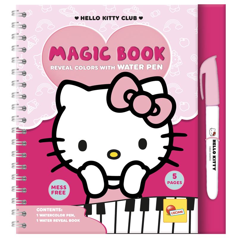 Creative set, Lisciani, Hello Kitty, Water drawing book