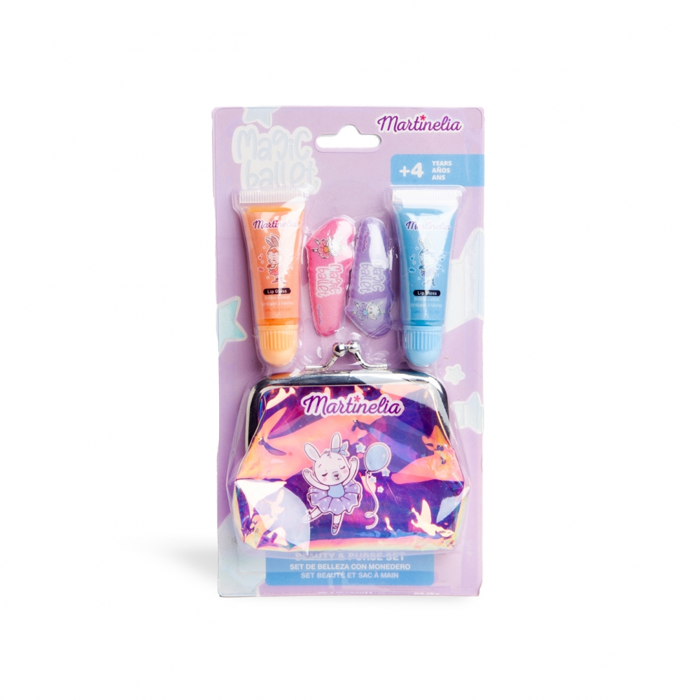 Cosmetic set with purse, Martinelia, Magic Ballet, 5 pieces