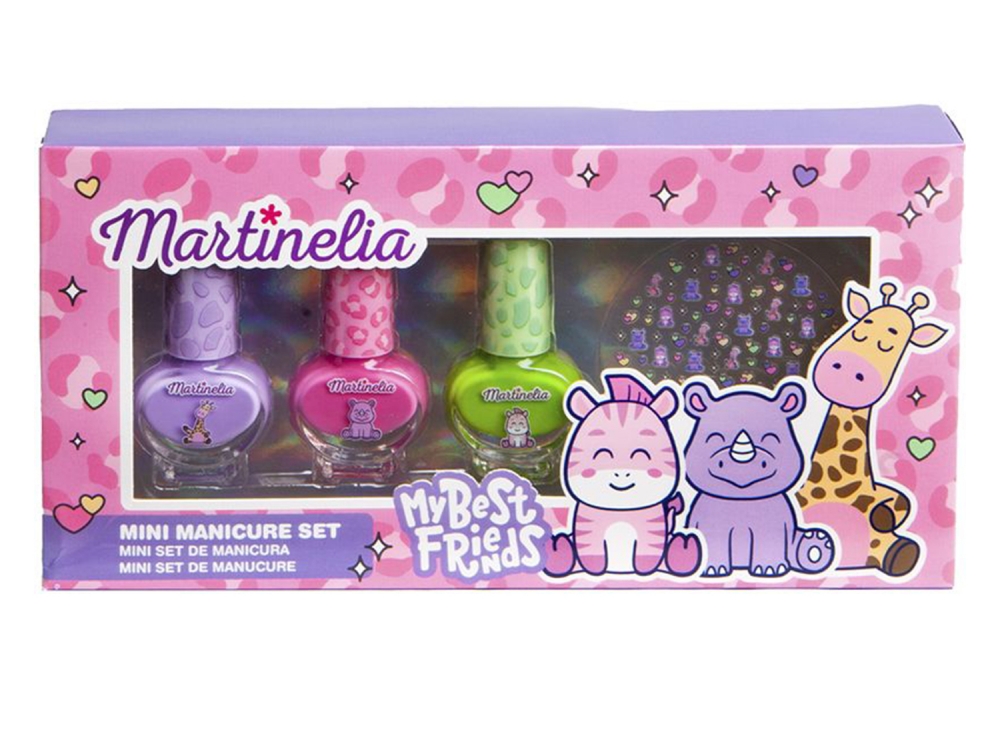  Manicure set, Martinelia, My Best Friends, 4 parts
