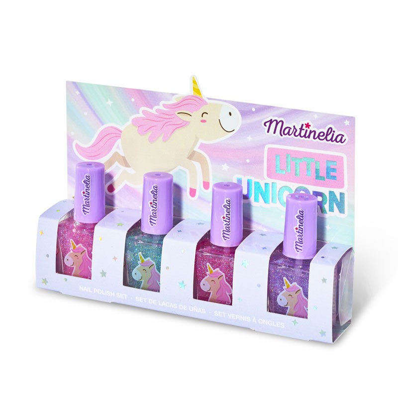 Nail polish set, Martinelia, Unicorn, 4 pieces