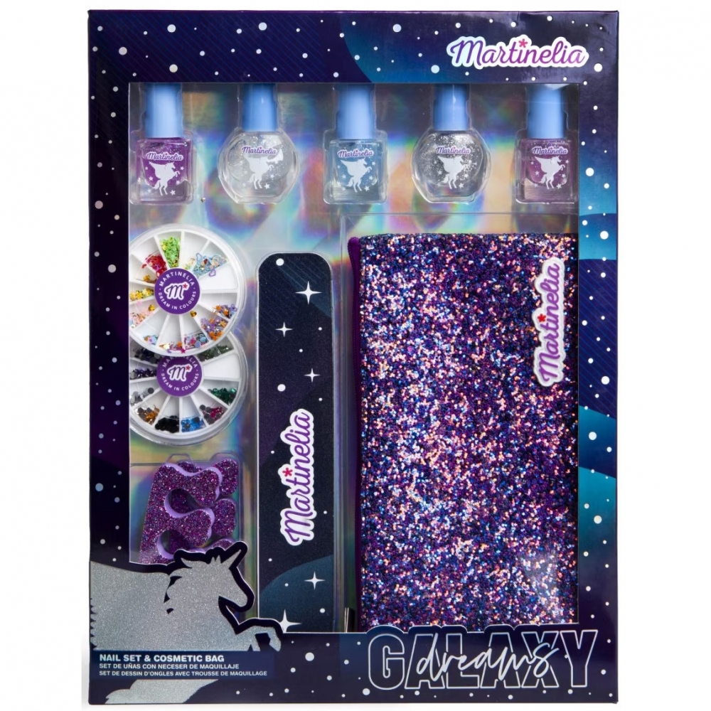 Manicure set, Martinelia, Galactic dreams, 11 pieces