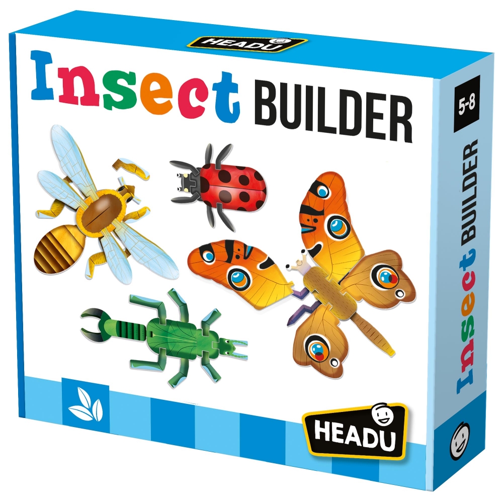 Educational game, Headu Montessori, Assemble an insect, 48 parts