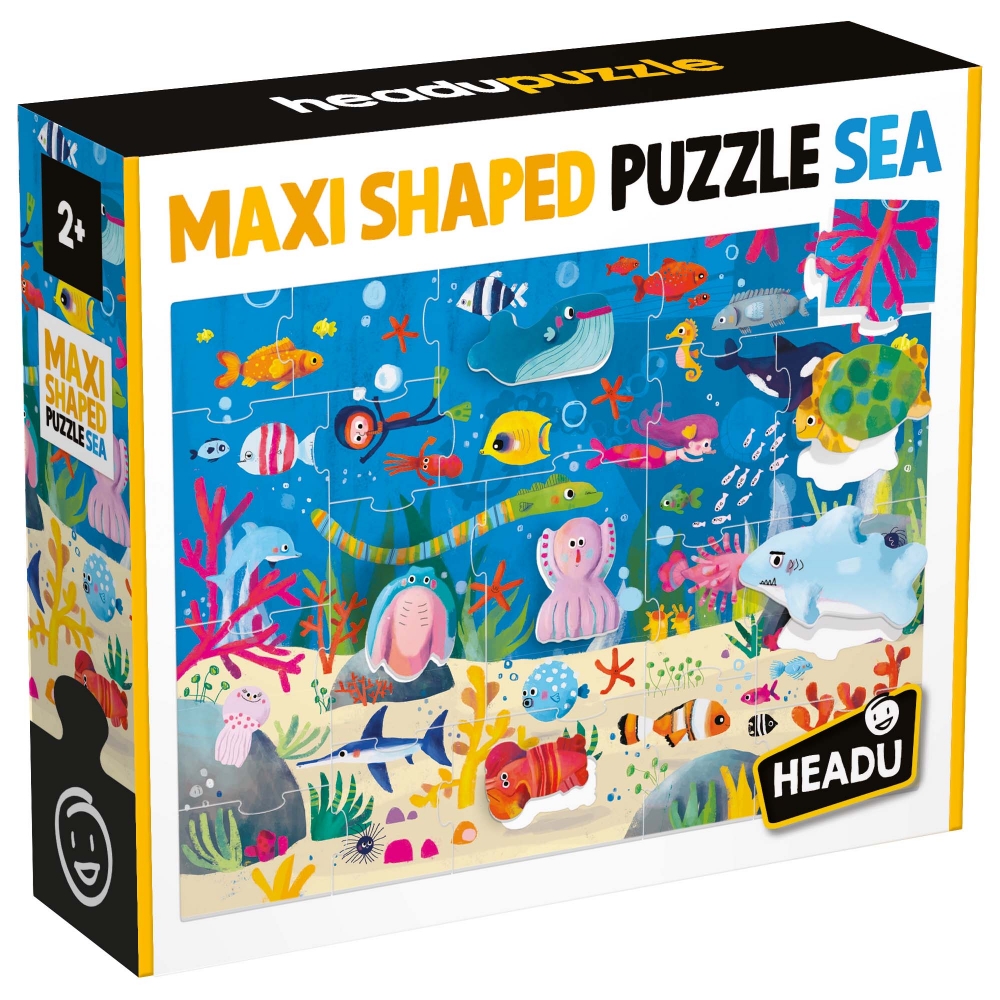 Educational puzzle - At the bottom of the sea