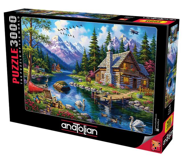 Puzzle, Anatolian, Riverside, 3000 pieces