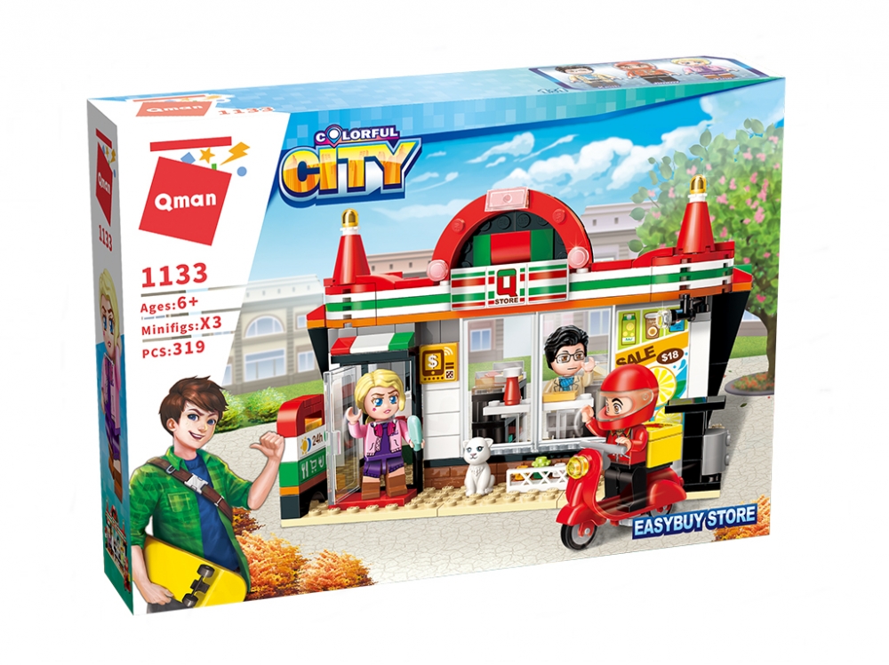 Constructor, Qman, Driving, 319 parts