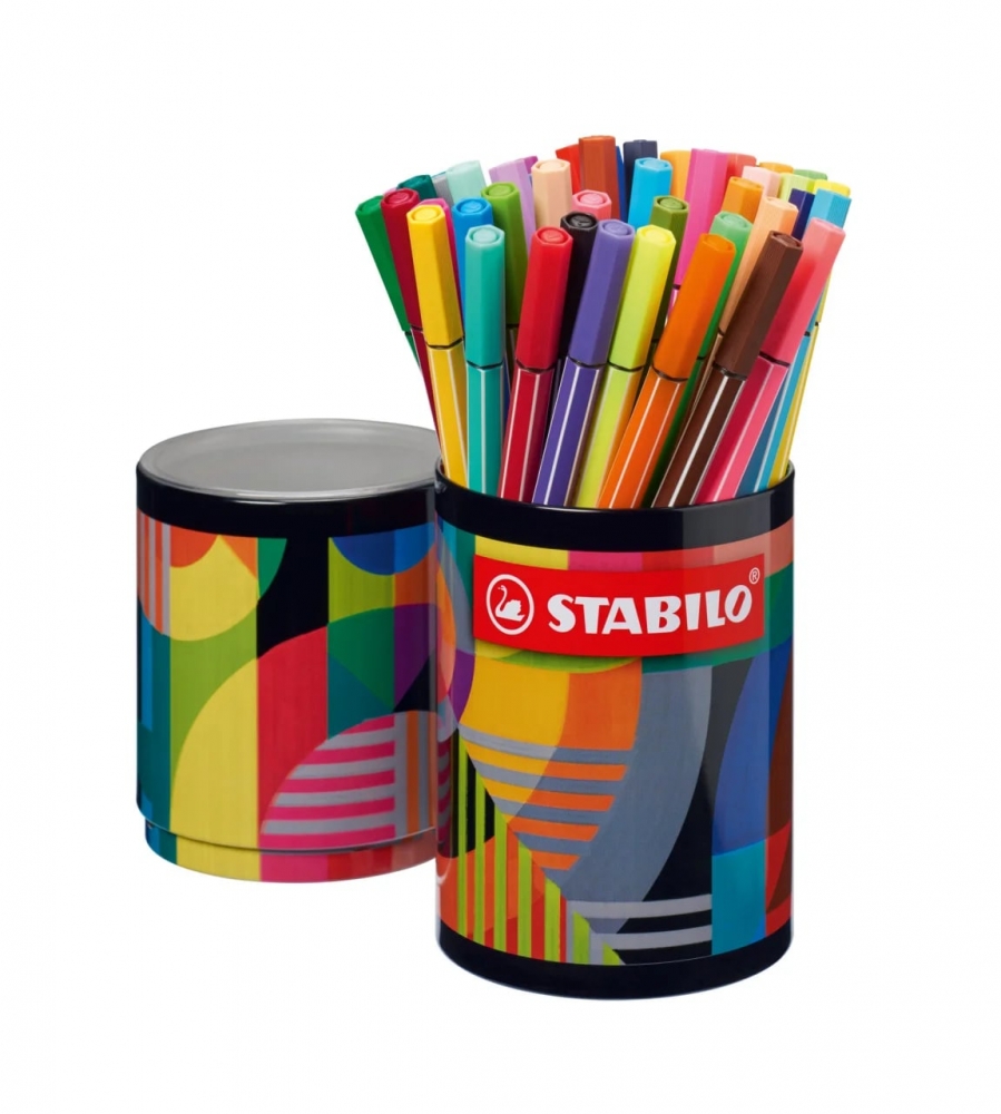 Set of markers, Stabilo, Pen 68 Arty, 45 colors