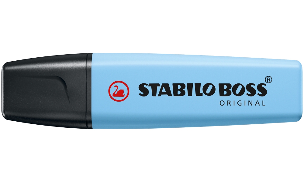 Text marker, Stabilo, Boss Original Pastel, Blue
