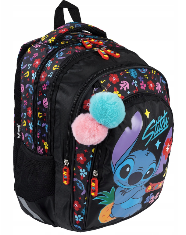 School backpack, St.Majewski, Stitch, Aloha, 40 x 28 x 18 cm
