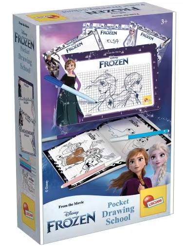 Creative set, Lisciani, Frozen, Drawing school