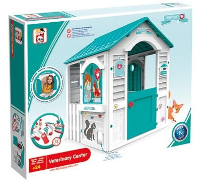 Playhouse, Chicos, Veterinary Center, 84 x 103 x 104 cm