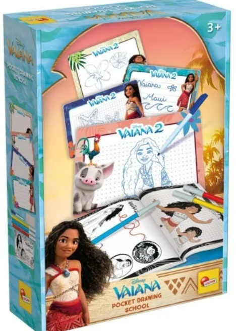 Creative set, Lisciani, Moana, Drawing School, Pocket