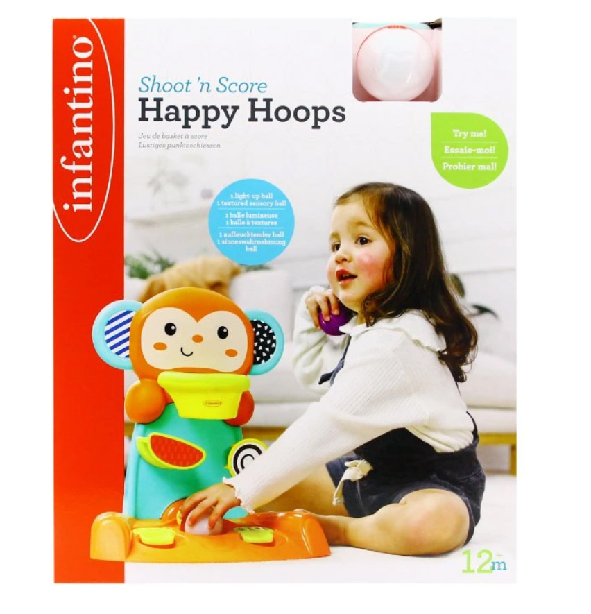 Play basket, Infantino, Monkey