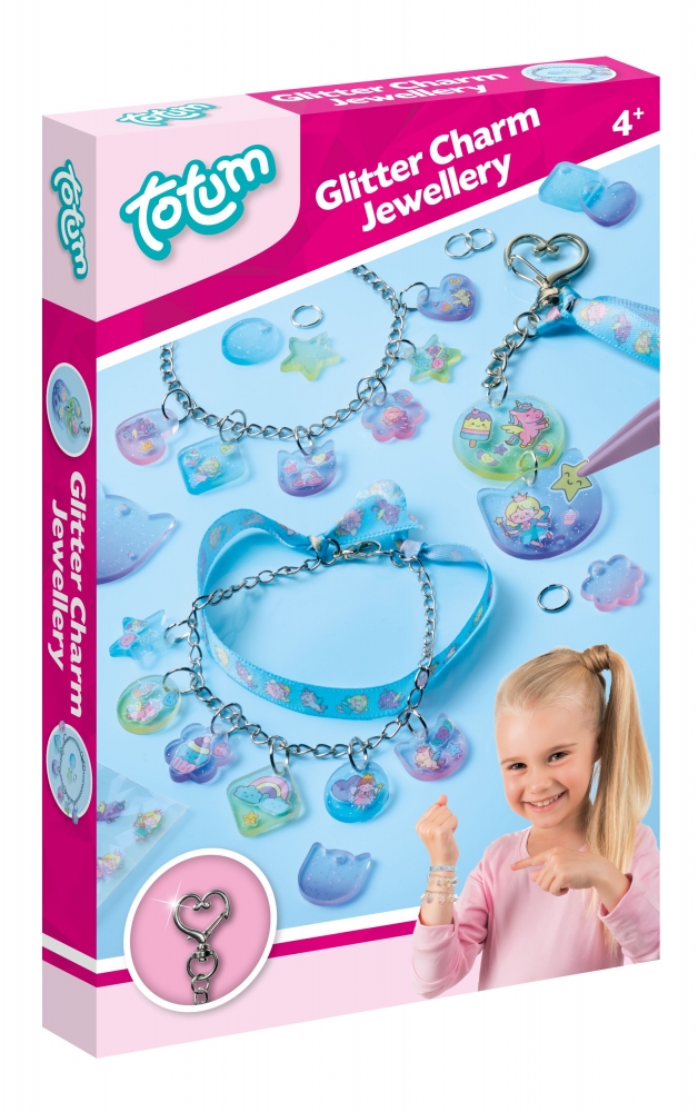 Creative kit, Totum, DIY jewelry with glittering charms