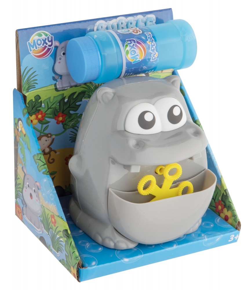 Bubble machine, Totum, Moxy, Hippo