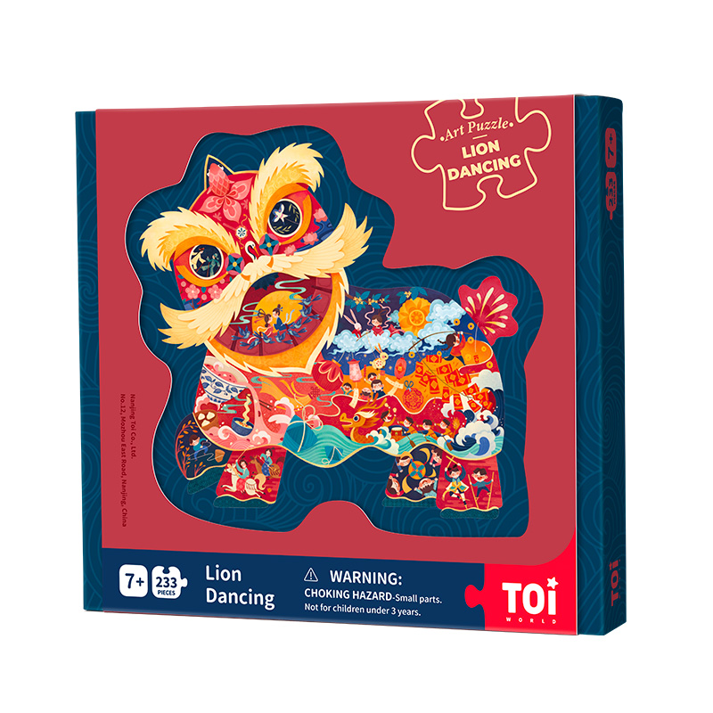 Art puzzle - The dance of the lion