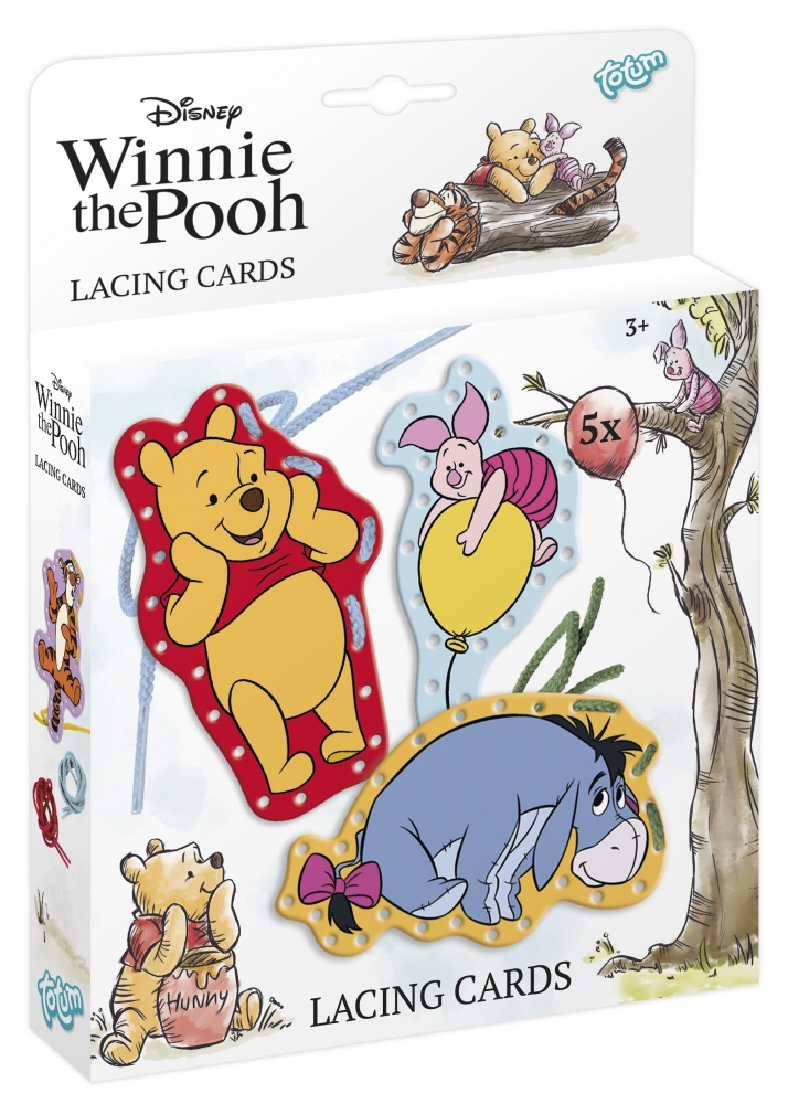 Creative kit, Totum, Winnie the Pooh, Stringing cards