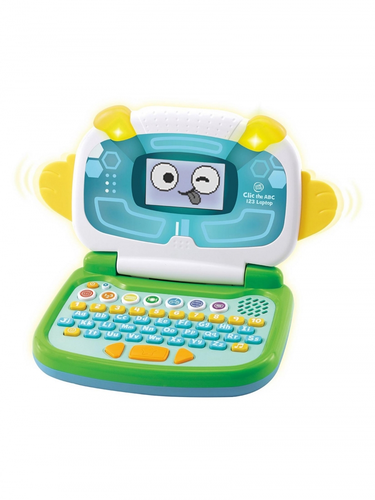 Interactive toy, Educational laptop, 24 x 20.5 x 5.7 cm, Green