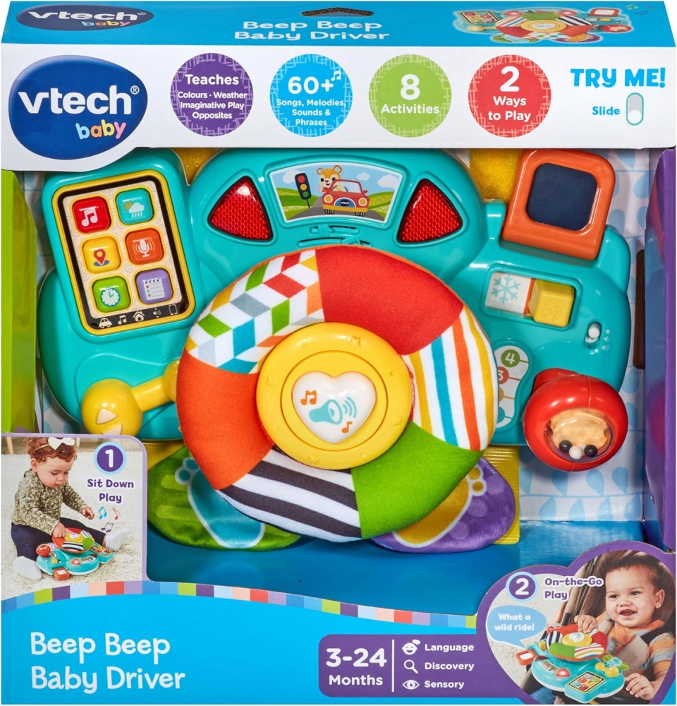 Interactive toy, Vtech, Baby steering wheel