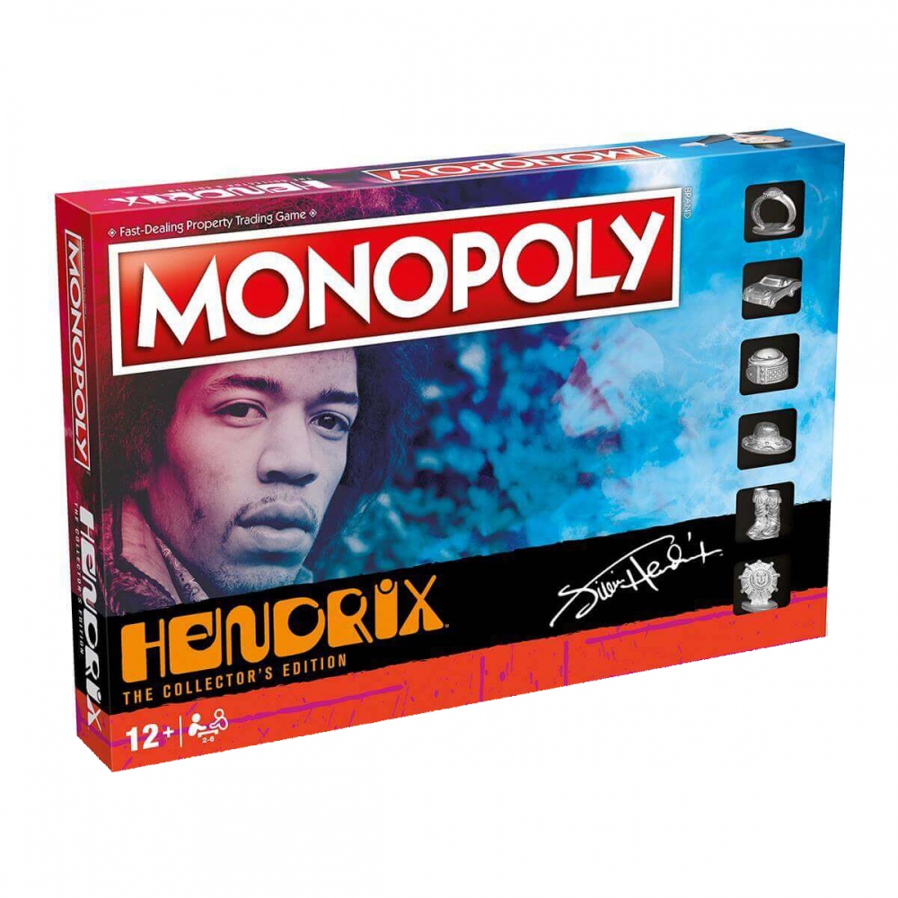 Board Game, Winning Moves, Monopoly, Jimi Hendrix