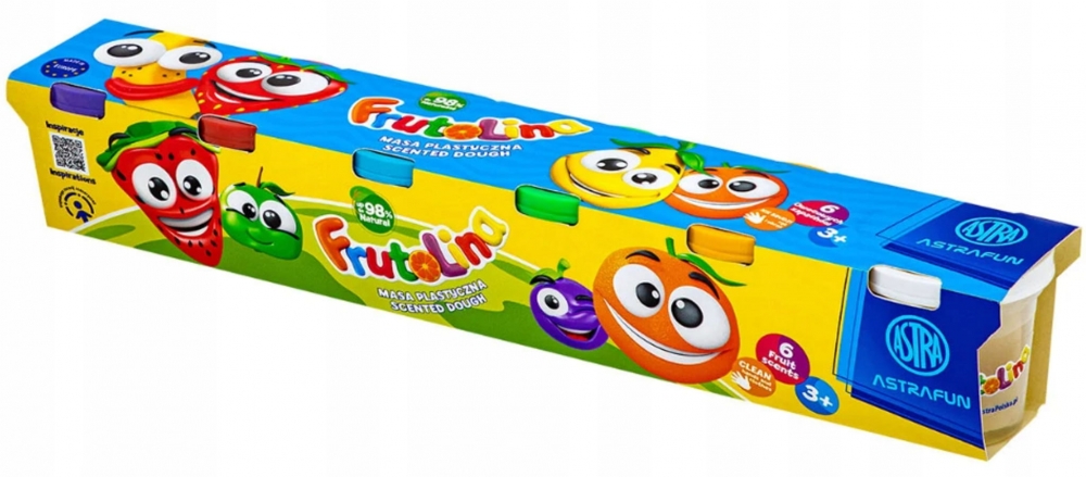 Set of models in a cup, Astra, Frutolina, 6 colors