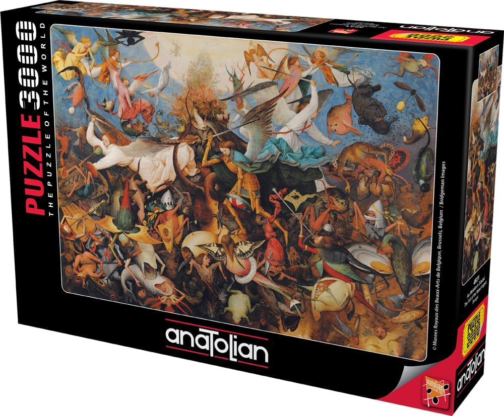 Puzzle, Anatolian, Defeat of the Rebel Angels, 3000 pieces