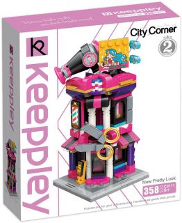 Constructor, Qman, The Game Continues, Cosmetic Shop, 348 Pieces