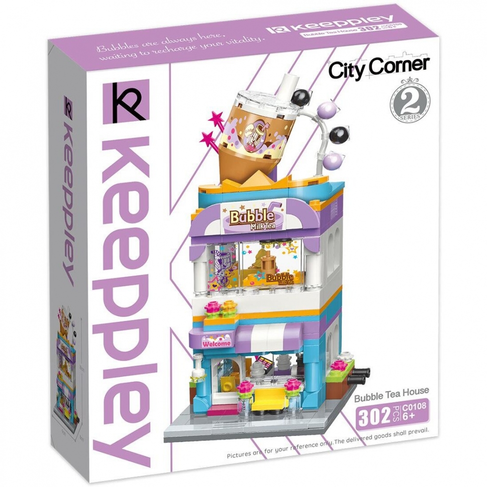 Constructor, Qman, The Game Continues, Tea Shop, 302 Pieces