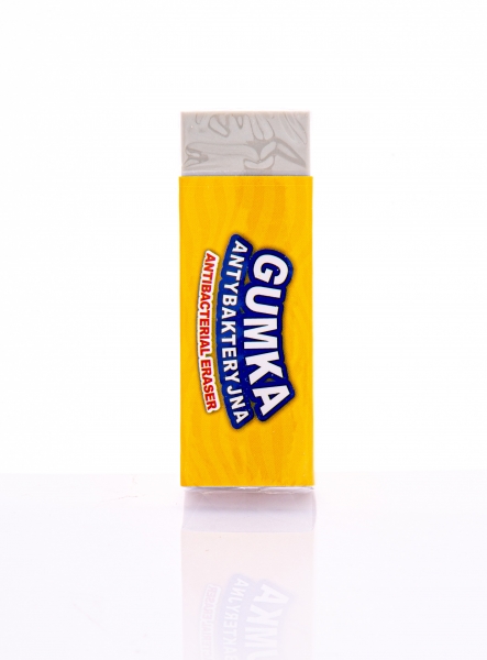 Antibacterial eraser, Astra, Graphite, 60 x 20 x 11 mm, 1 pc