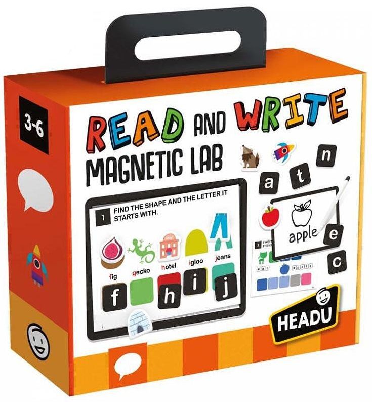 Educational Game, Headu, Read and Write, Magnetic Lab