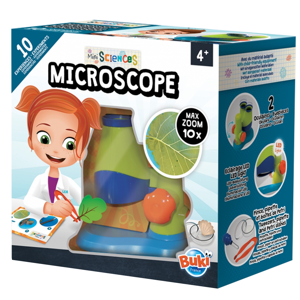 Interactive Toy, Buki France, Mini Science, Microscope