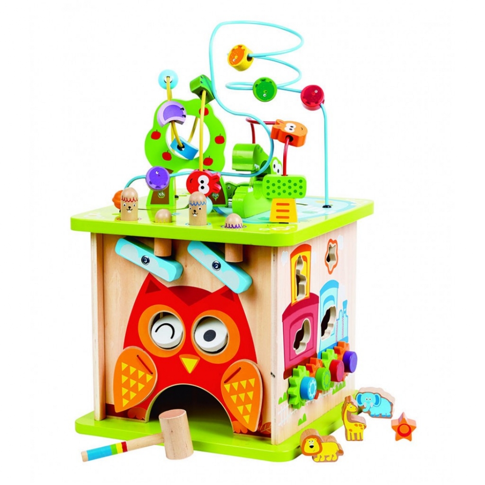 Children′s entertainment center, Hape, Safari adventure, 31.5 x 35 x 57.8 cm
