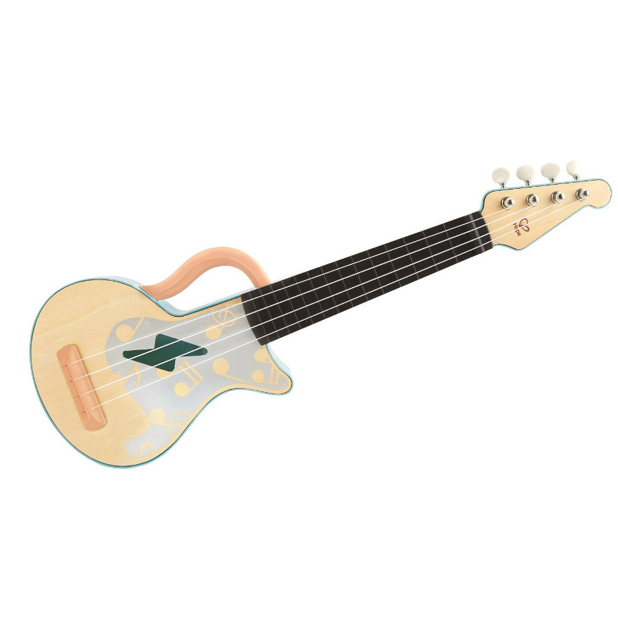 Wooden toy, Hape, Ukulele Rock n Roll, Blue