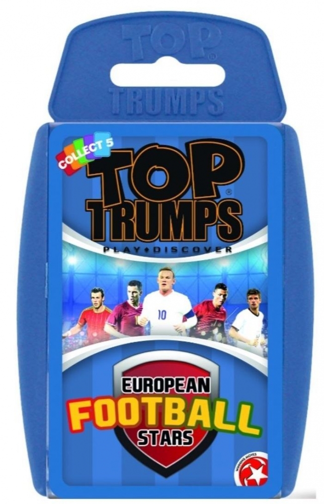 Card Game, Top Trumps, Soccer Stars, Euro 2016