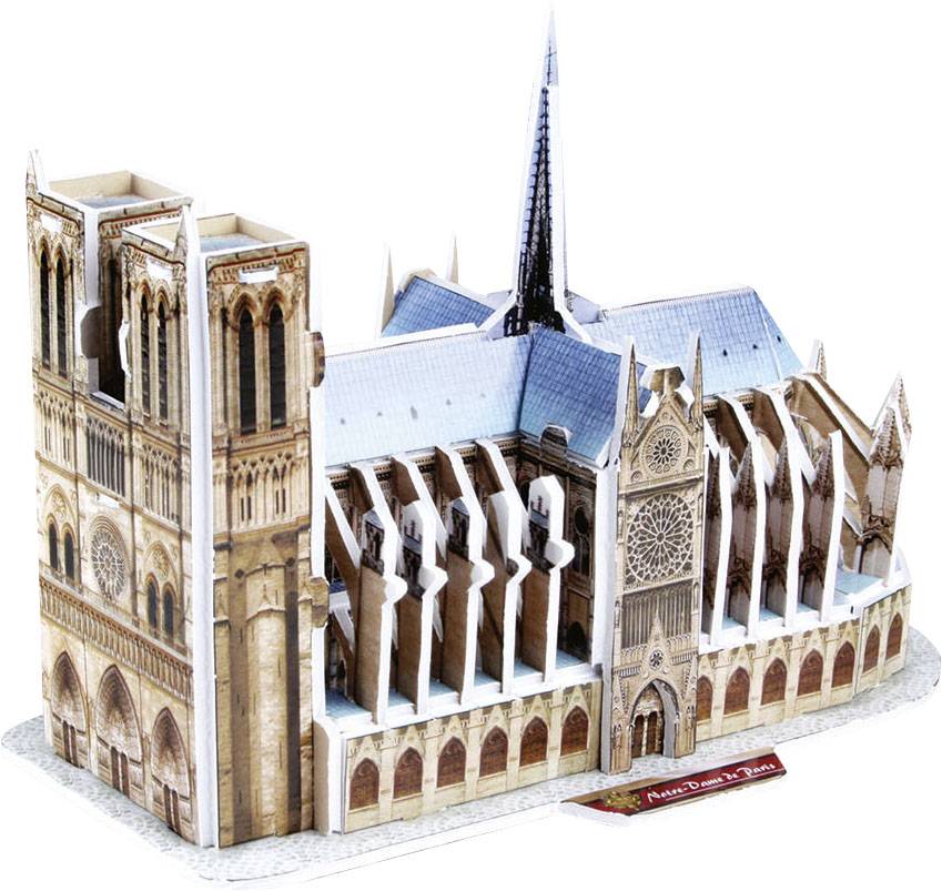 Puzzle, Revell, Notre Dame Cathedral Paris 3D, 39 pieces
