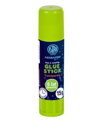 Transparent glue, Astra, Stick, 15 g.
