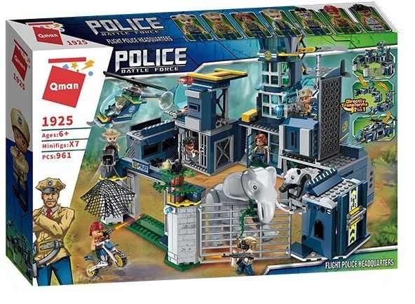 Constructor, Qman, Police Department, 961 parts