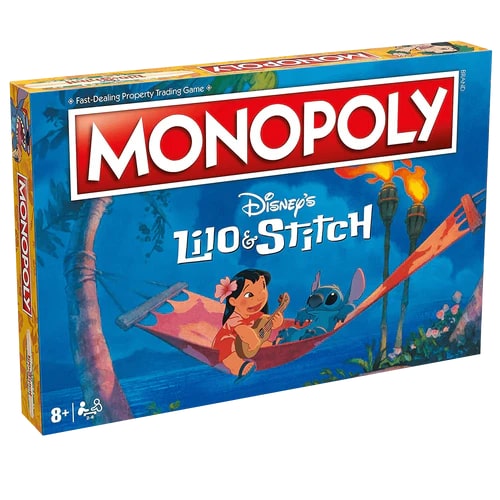 Board game, Winning Moves, Monopoly, Lilo and Stitch