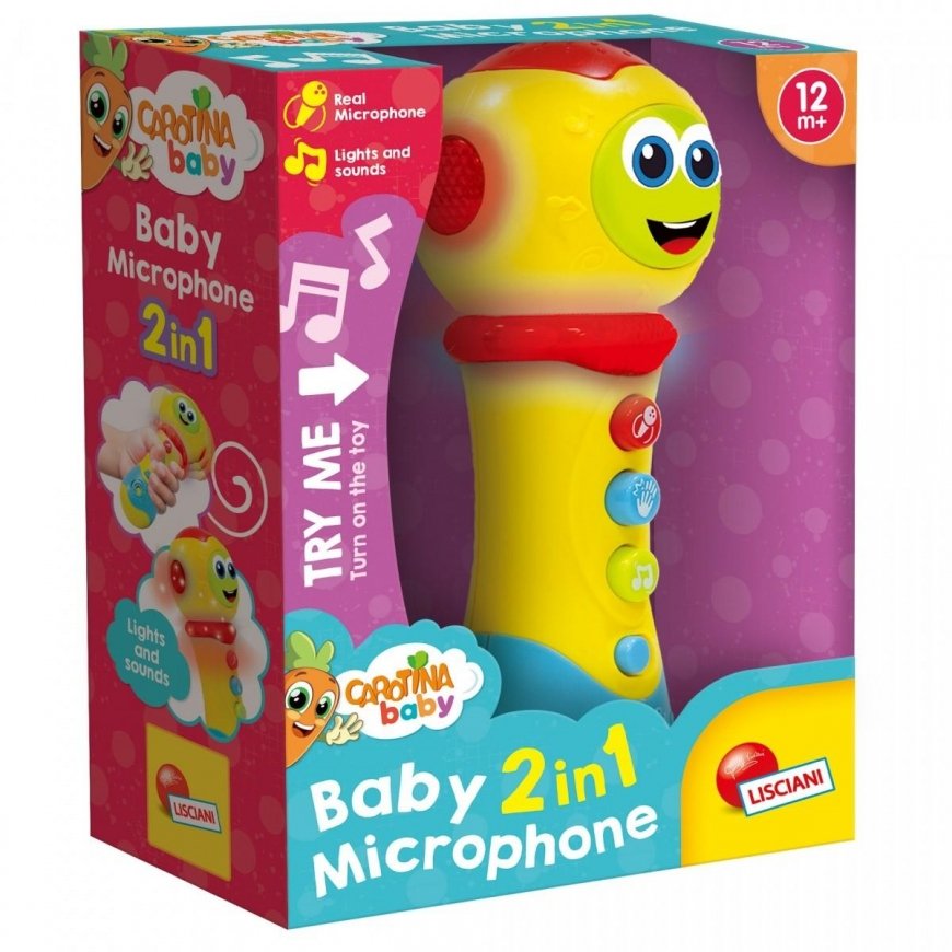 Baby microphone 2 in 1, Lisciani
