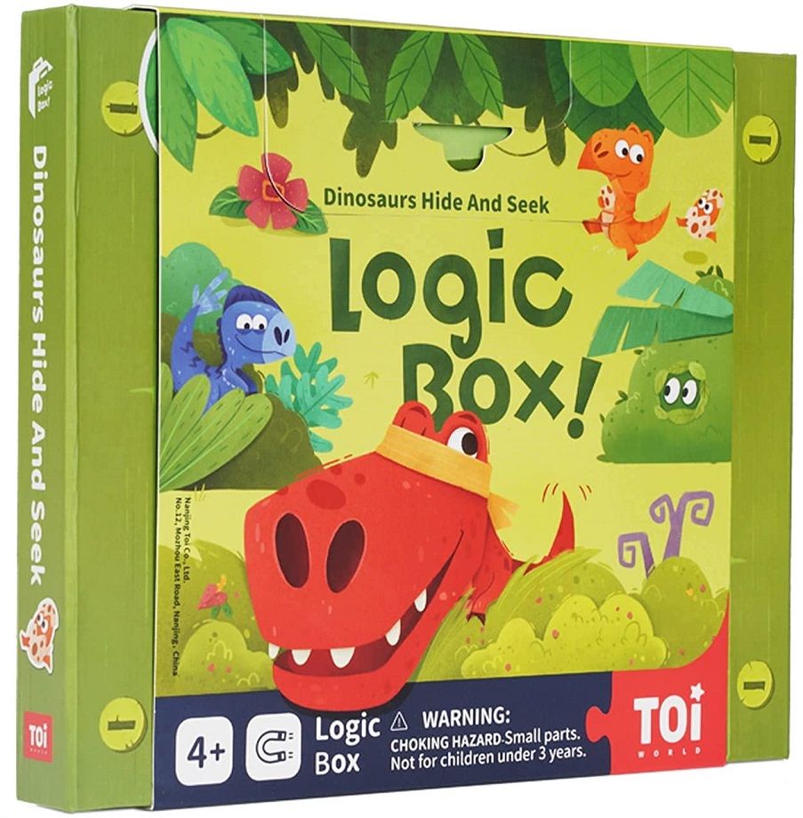 Puzzle game, Toi World, Hide and seek with dinosaurs