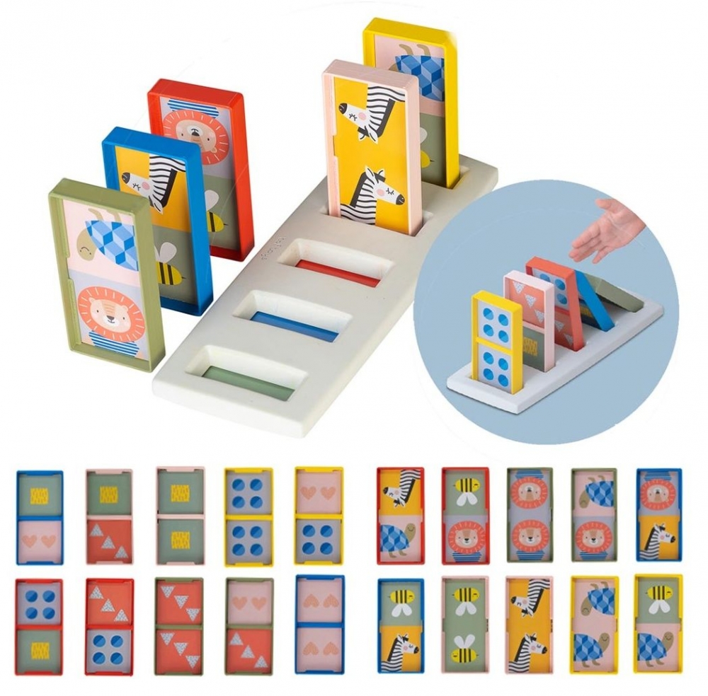 Educational Game, Taf Toys, My First Domino, Raleigh