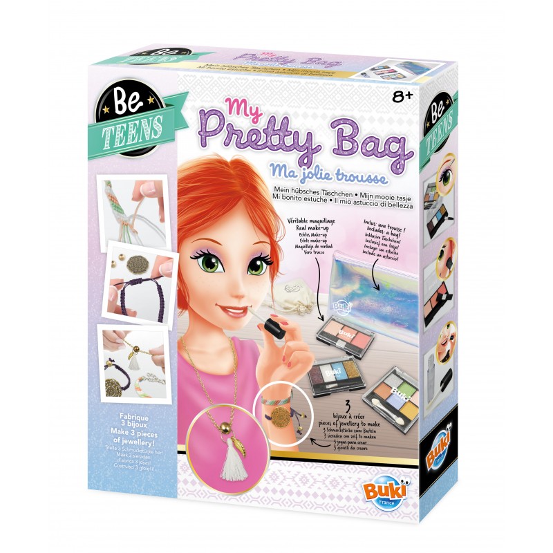 Creative kit, Buki France, DIY jewelry and makeup with shadows, 27 pieces