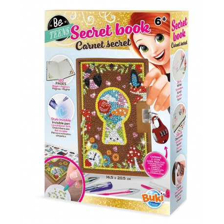 Creative kit, Buki France, Secret diary for decorating