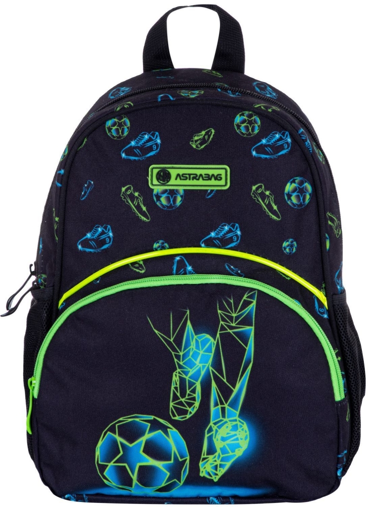 Children′s backpack, Astra, Football, 32 x 22 x 10 cm